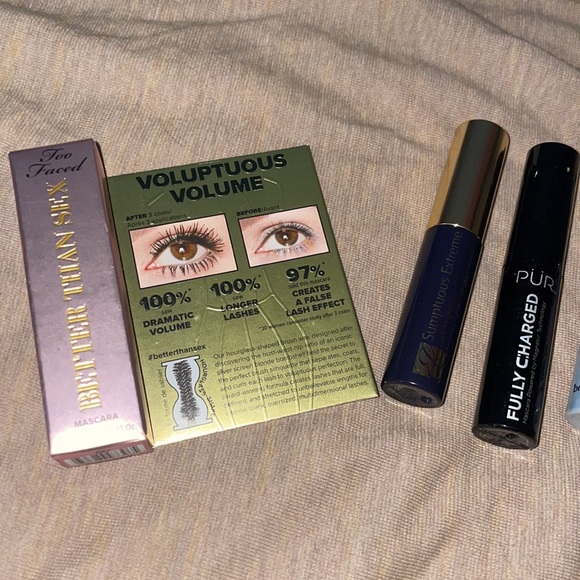 Makeup Mascara Bundle (NWT) - 8X Estée Lauder Clinique Benfit - Picture 2 of 4